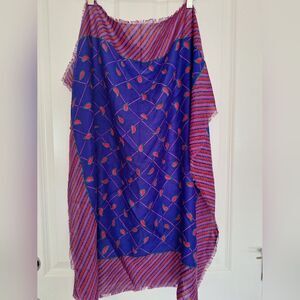 Givenchy Multicolor  Wool‎ & Silk Scarf